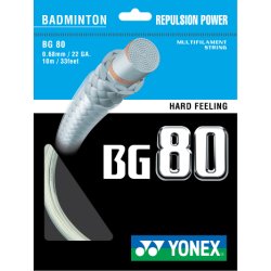 Yonex BG 80 Sky blue, "prv Tactic TB68" - Fri fragt.
