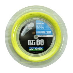 Yonex BG 80 Gul 200m. - Fri fragt. "Prv Tactic TB68"  