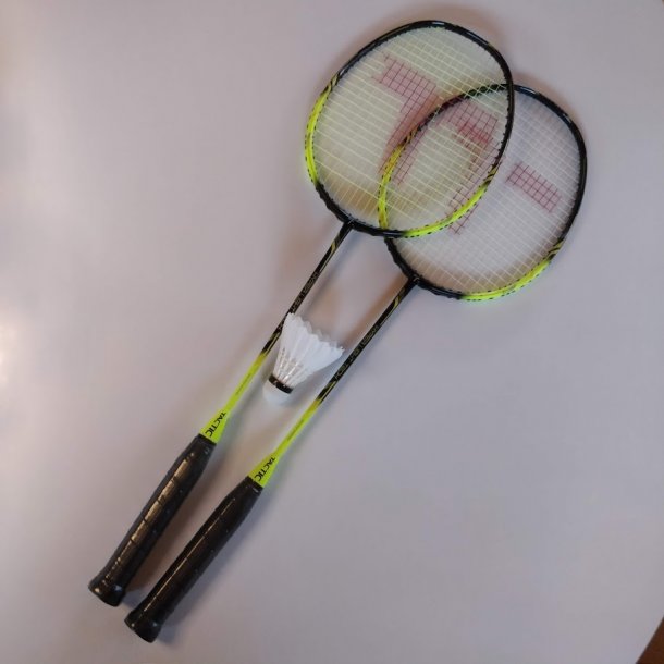 Badminton ketcher - NEW "HYPER LIGHT TECH" - Hybrid. Frit valg af opstrengning.   