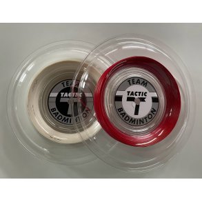 Badminton streng  2 x 200m. - HYBRID, 0,61mm./0,66mm.  Kan erstatte Yonex Aerobite.  Fri fragt,