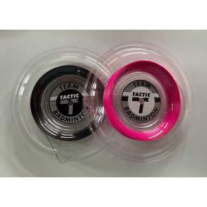 Badminton streng  2 x 200m. - HYBRID, 0,61mm./0,66mm.  Kan erstatte Yonex Aerobite.  Fri fragt,