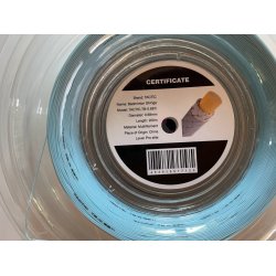 Badminton streng fra Tactic, 200m -  0,68Tek. Kan erstatte flere Yonex strenge. 