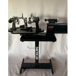 Opstrengningsmaskine med DET rigtige udstyr + STANDER + AUTO Clamps + Wise Head 2086-14. --P  LAGER