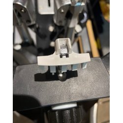 Badminton Ramme-beskyttelse 2 stk. til topppen 4mm.  Kan nemt fastgres.