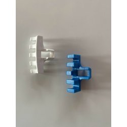 Badminton Ramme-beskyttelse 2 stk. til topppen 4mm.  Kan nemt fastgres.