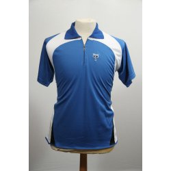 Herre t-shirt m/polo krave  10/m + 10/Large