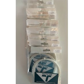 Badminton streng, fra Tactic 10m. - � 0,66 Farve: Hvid-  LAGER Salg