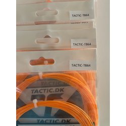Badminton streng, fra Tactic 10m. - � 0,64 se skema, Orange &amp; gr�n  -  Rest Lager SALG