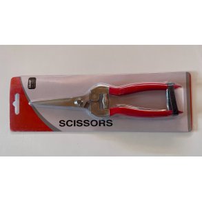 Skarp saks til skr� klip af badminton streng. Godkvalitet. Slim -- TILBUD kun maj mdr.--