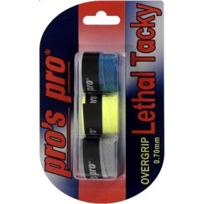 Badminton greb 0,70mm - 3 mix.,  