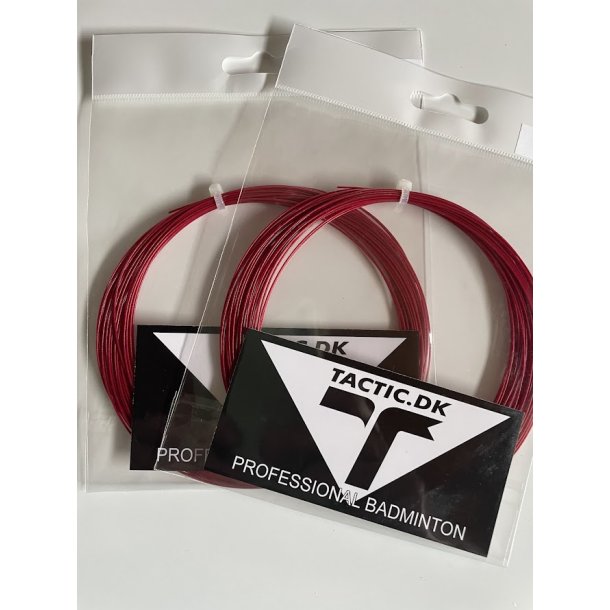 NYHED Badminton streng, fra Tactic  10m, -  0,65  PEAK   -  P LAGER