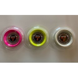 Badminton streng fra Tactic, 200m.  -  0,68 mm.  - Kan erstatte Yonex BG80. 