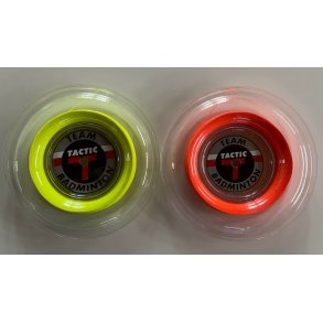 Badminton streng fra Tactic, 200m -  0,68 mm. - Kan erstatte Yonex BG80. 