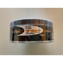 Tactic Badminton greb, Wet-type, 0,75mm- Hvid 30 stk. -Tennis/golf greb
