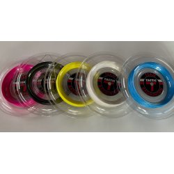 NYHED Badminton streng, fra Tactic  200m, -  0,65  PEAK   -  NU " INTRO PRIS. "